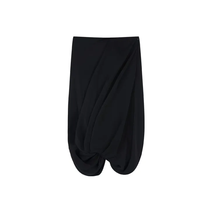UOOYAA Casual Long Skirts Women's Black-1
