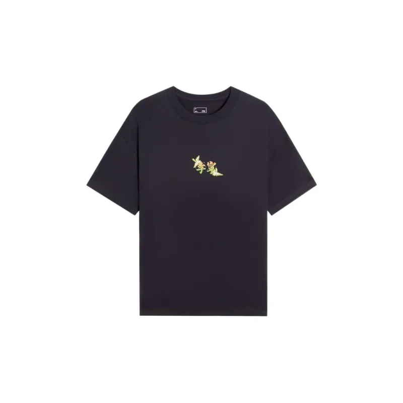 LiNing Sports Trend Series T Shirt Unisex Black-1