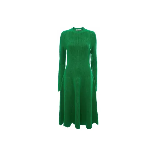 JW Anderson Long-Sleeved Dresses Women's Forest Green