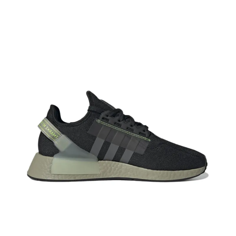 Adidas Originals NMD_R1 V2 'Black Lime'-1