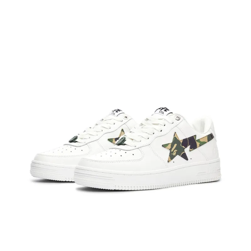 A BATHING APE Bape Sta Abc Camo White Green-1