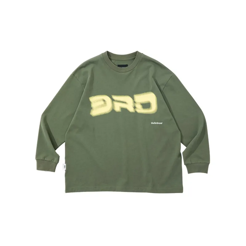 TBALLERBRAND SS21 Long-Sleeved T-Shirt Unisex Army Green-0