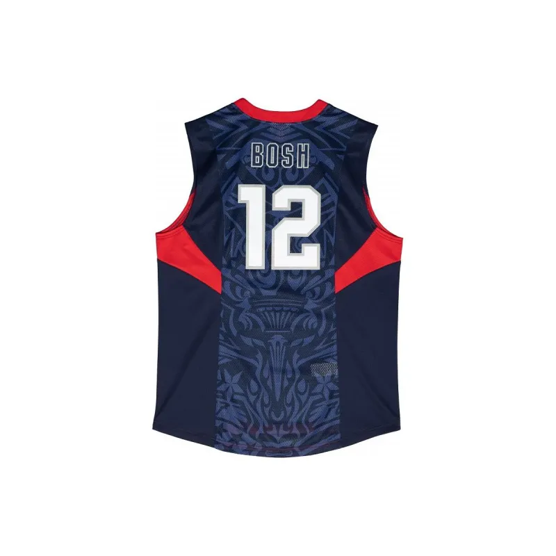 Mitchell Ness 'NBA Uas 2008 Chris Bosh' Basketball Jersey-1