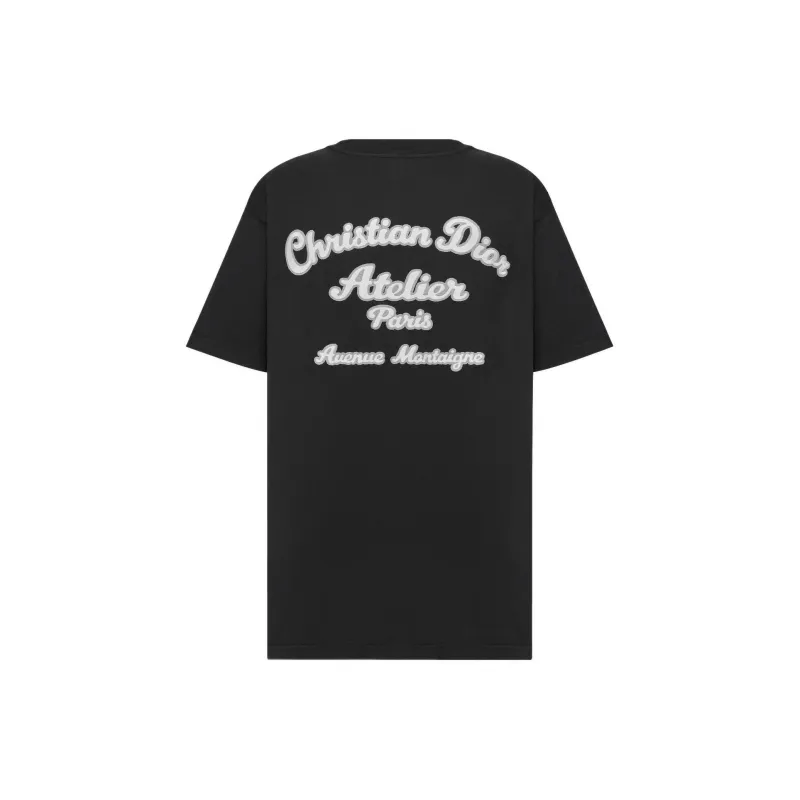 DIOR Quarterly New Products FW22 T Shirt Men's Black-1