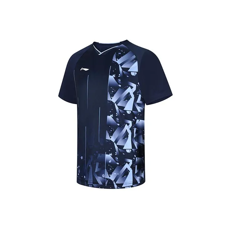LiNing T Shirt Unisex Sailor Blue-2