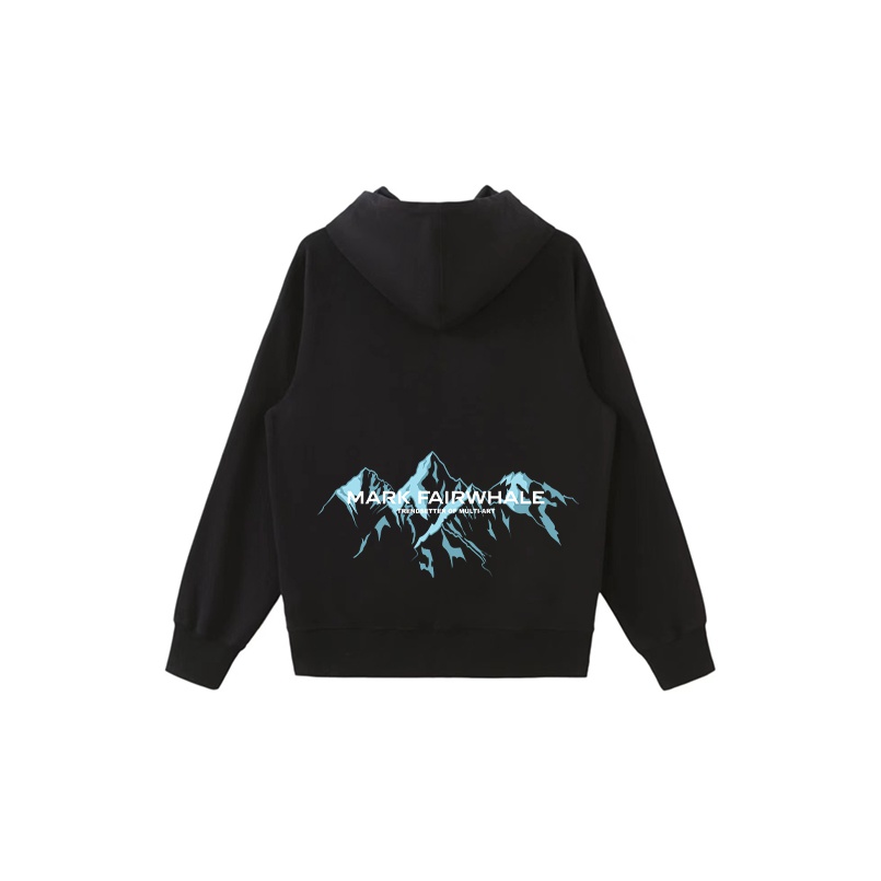 FAIRWHALE Sweatshirts Unisex Navy Blue XL - POIZON