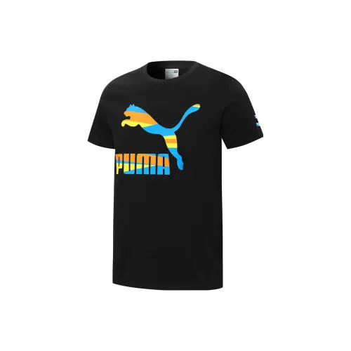 PUMA T Shirts Men Black