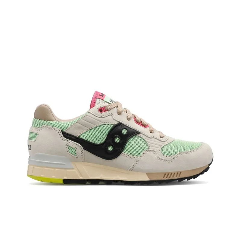 saucony Shadow 5000 Beige Green Pink-1