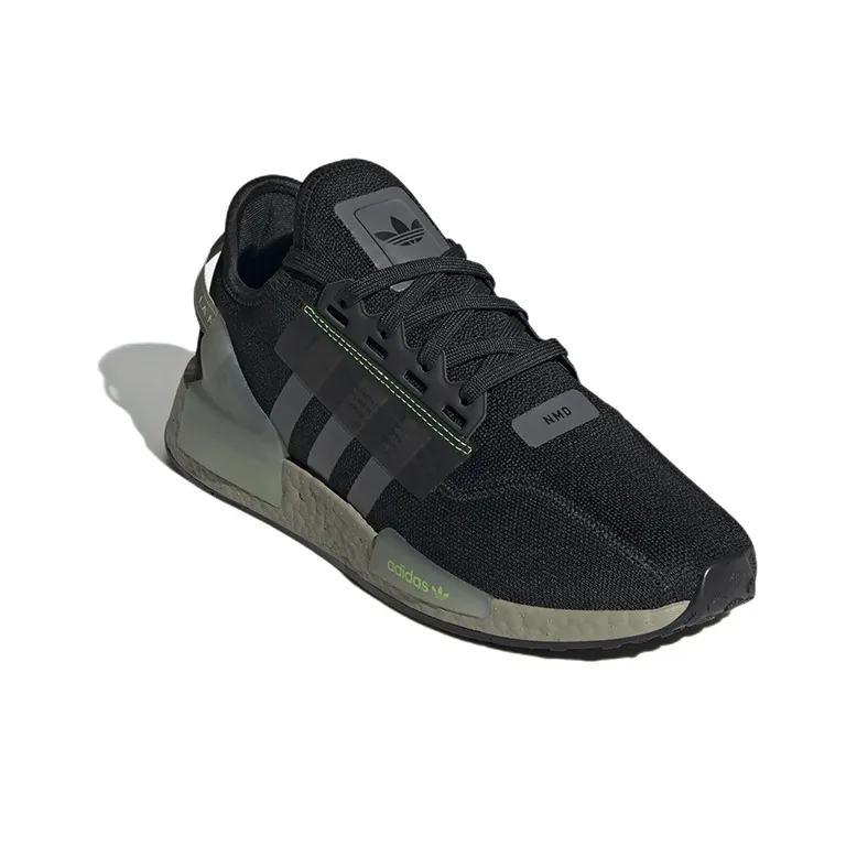 Adidas Originals NMD_R1 V2 'Black Lime'-2