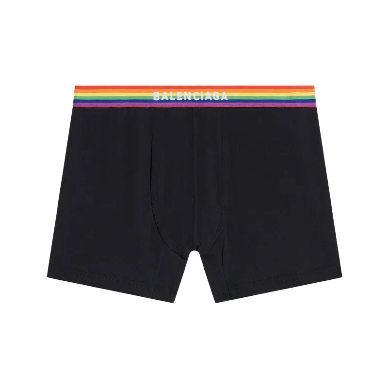 Balenciaga Underpants Regular Fit Men's Black-0