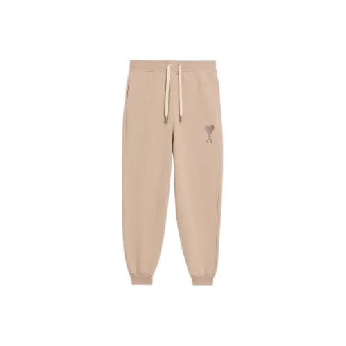 AMIPARIS Knitted Sweatpants Unisex Khaki