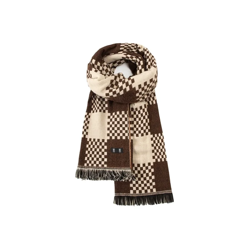 BAIJUAN Knit Scarves Unisex-1