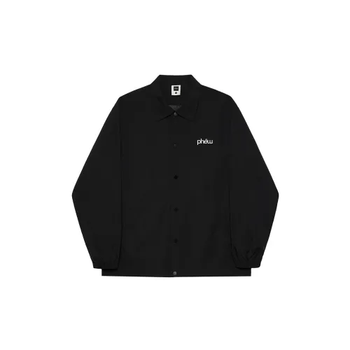Phew Jackets Unisex Black