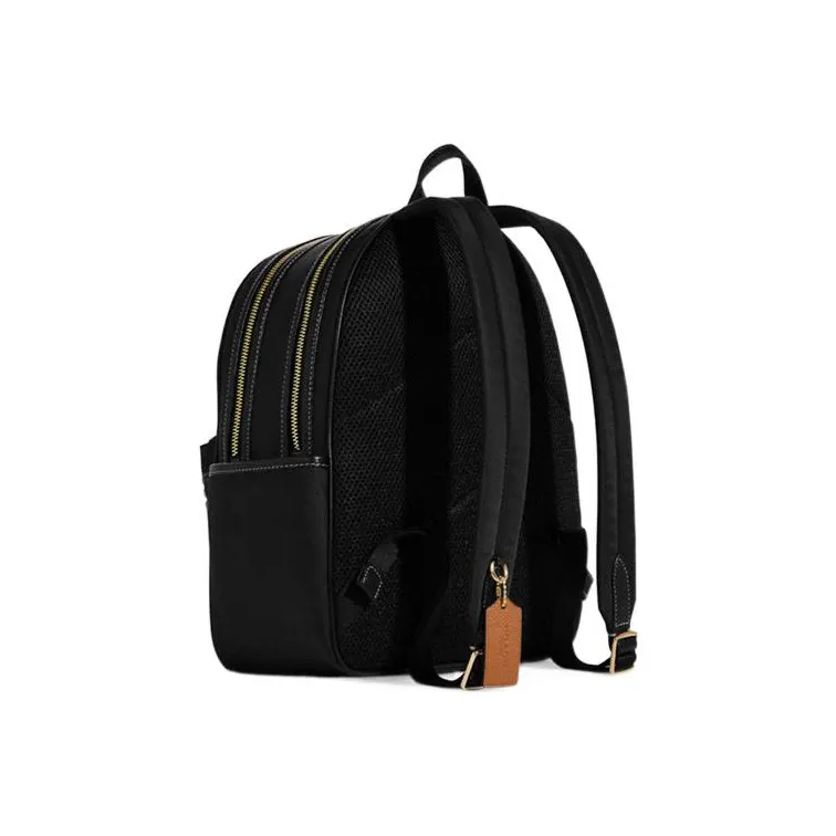 COACH Ellis Fabric Backpack Large Size Women's Black-1