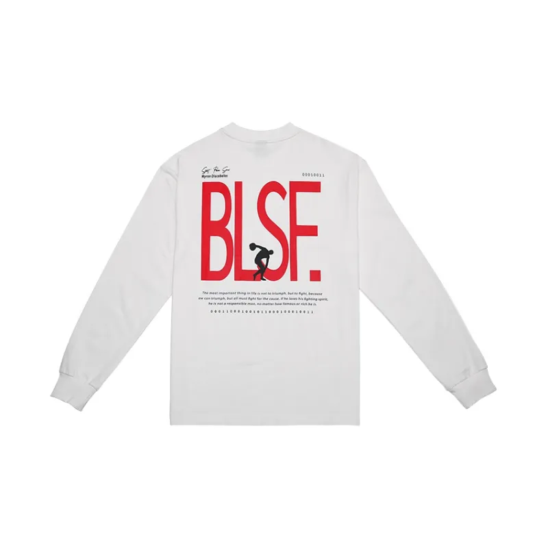 BLUESFLY Long Sleeved T Shirt Men's-1