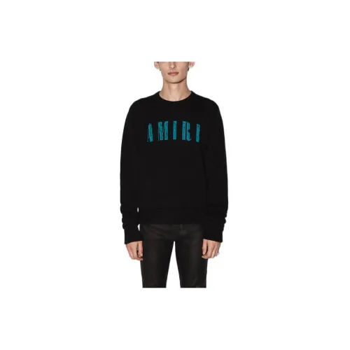 AMIRI Cutaway-logo Cashmere Jumper