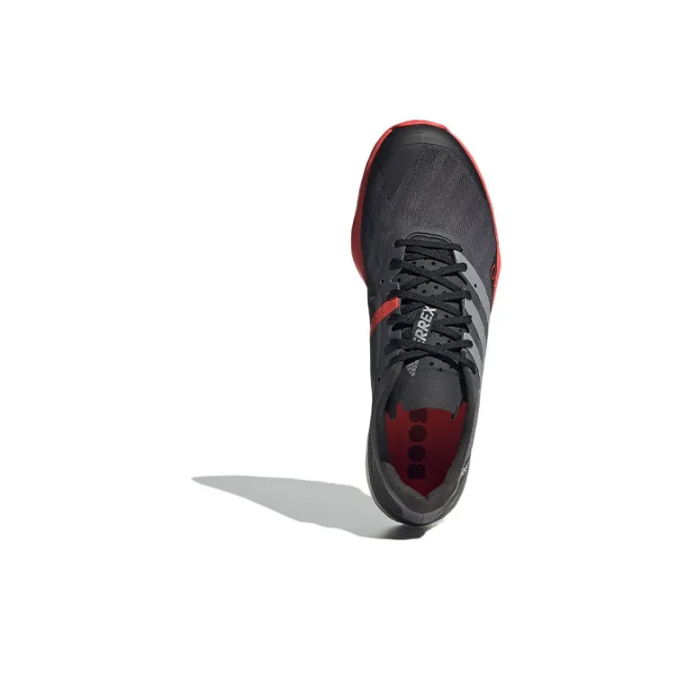 Adidas Terrex Speed Ultra Trail 'Black Solar Red'-4