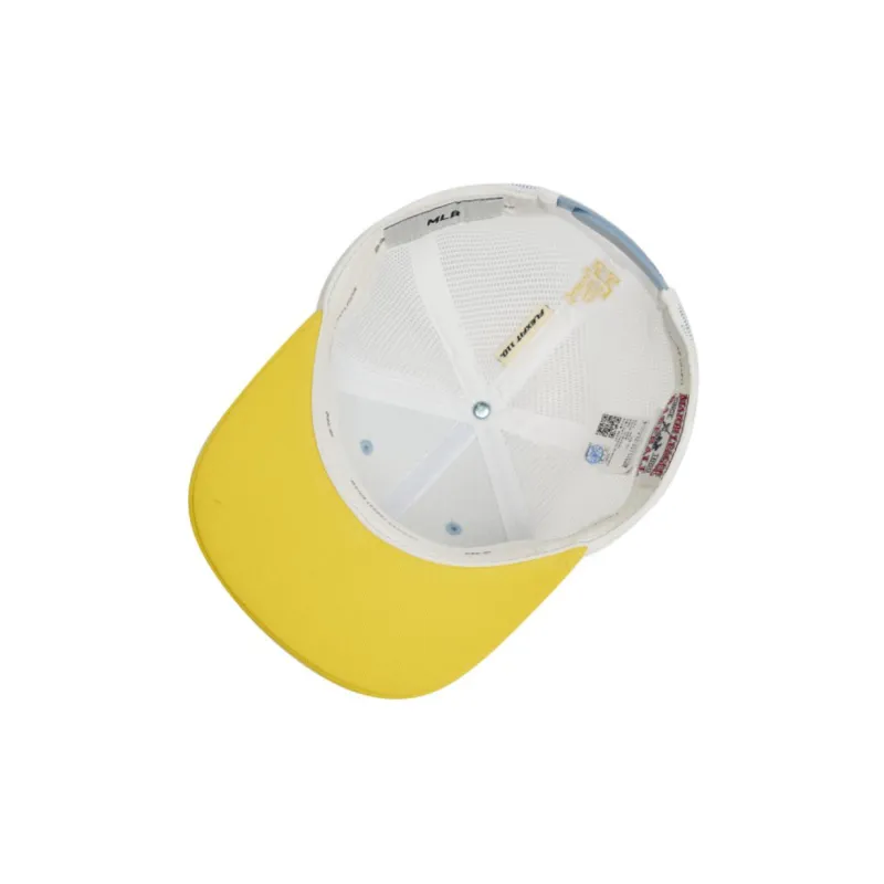 MLB Cotton Baseball Caps Kids' Yellow/Light Blue-3