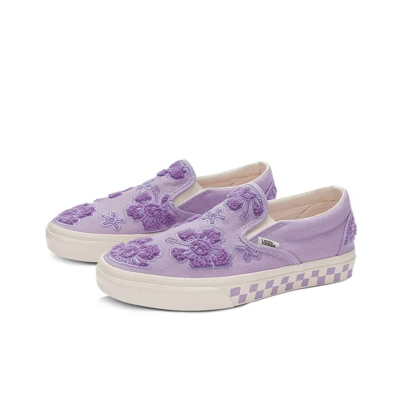 Vans Emma Mulholland On Holiday X Classic Slip On 'Whimsical Floral Embroidery'-1