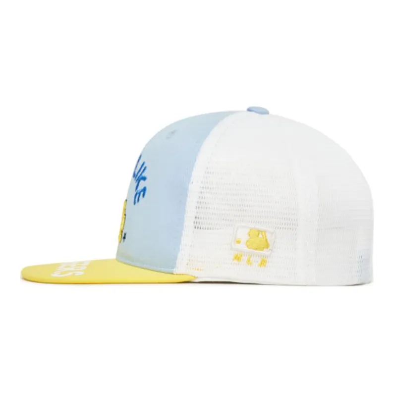 MLB Cotton Baseball Caps Kids' Yellow/Light Blue-2