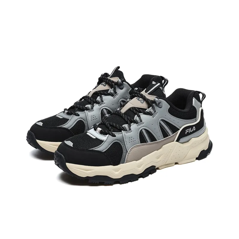 FILA Trek 1S Low Shoes 'Black Silver'-1