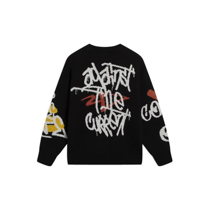 LiNing CF Tracing Sweater Unisex Black-1