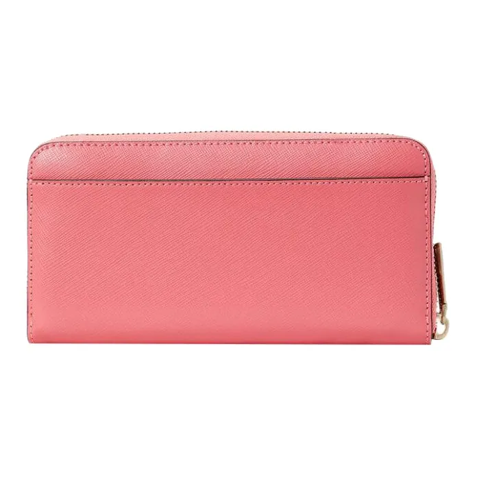 Kate Spade Spencer Cow Leather Card Holder, Wallet Women's Orchid Pink-1