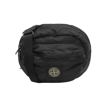 STONE ISLAND Nylon Fanny Pack Sling Bags Regular Men's Black