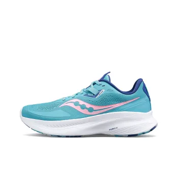 Saucony Guide 15 Support Low-Top Running Shoes Women's Blue