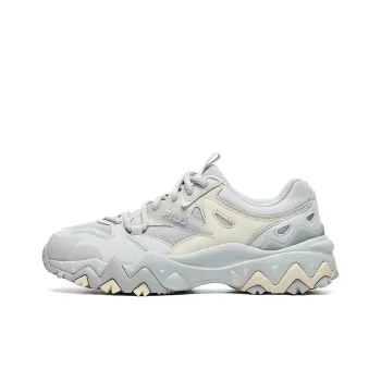 FILA Oakmont 2 Cushioning Anti Slip And Wear Resistant Low Top Casual Shoes Women's Gray