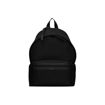 SAINT LAURENT Nylon Backpack Regular Men's Black