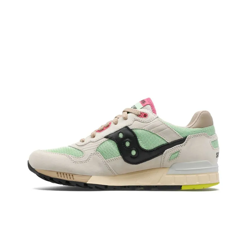 saucony Shadow 5000 Beige Green Pink-0