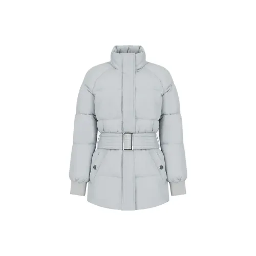 ARMANI EXCHANGE Puffer Jackets Women's Gray