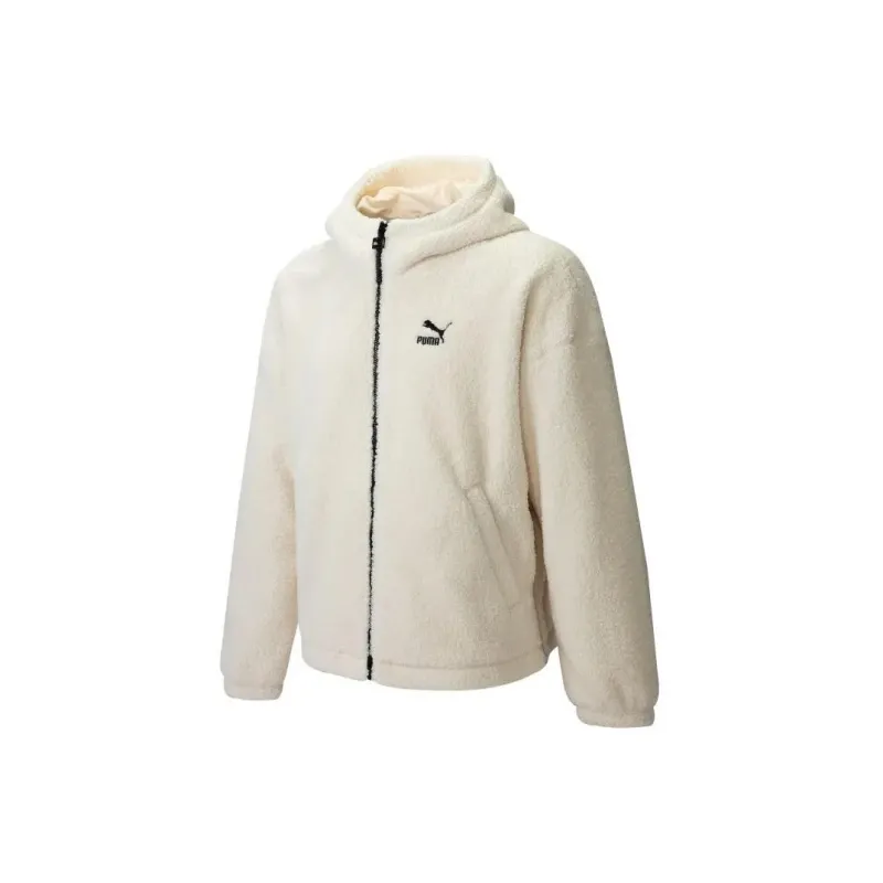 PUMA Velvet Jackets Unisex White-1