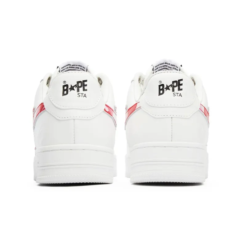 A BATHING APE Sta Low ABC Camo White Pink-2