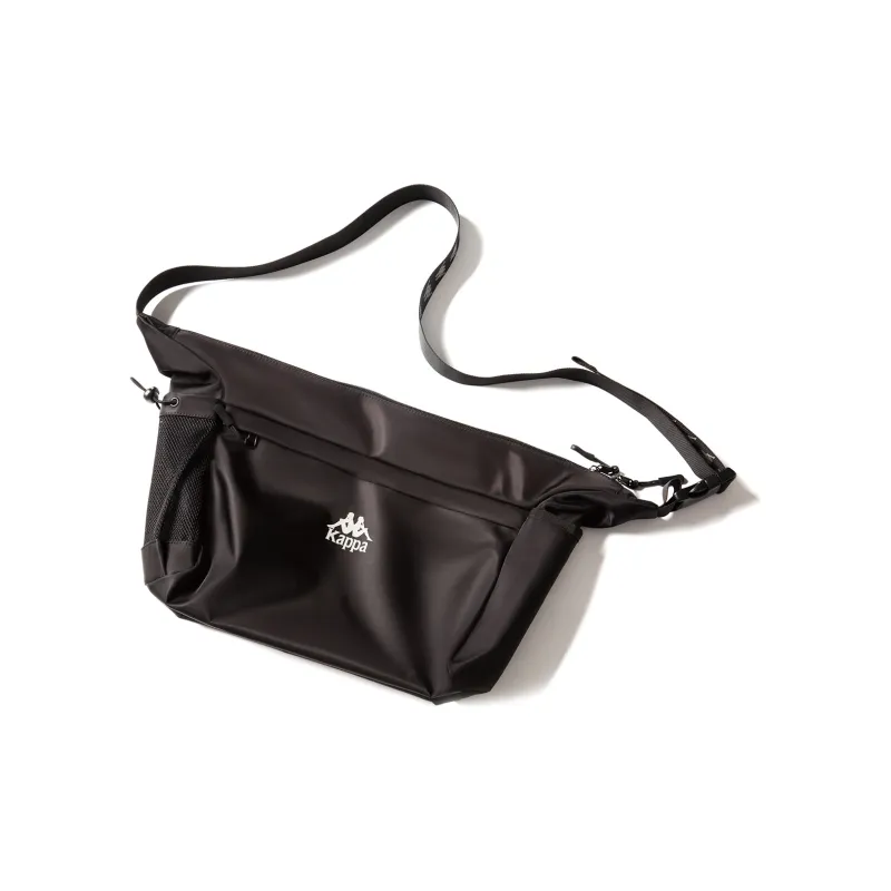 Kappa Polyester Messenger Bag Crossbody Bag Shoulder Bag Unisex Classic Black-1