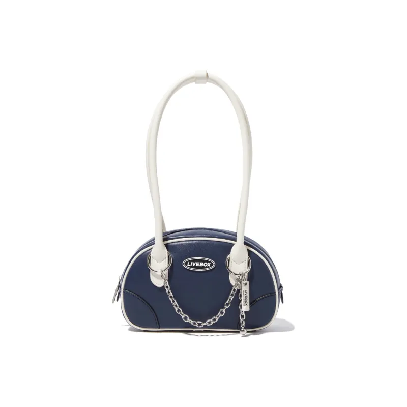 LIVEBOX EN DIRECT PU With Polyester Shoulder Bag Bowling Bag Shoulder Bag Regular Women's Multicolor-5