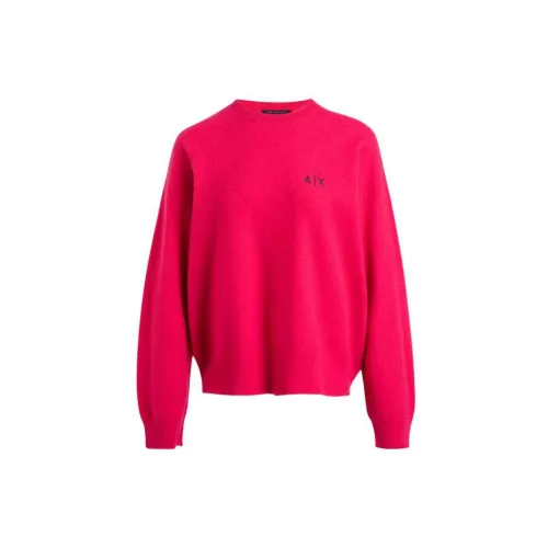 ARMANI EXCHANGE Cashmere Sweaters Women's Rose Red