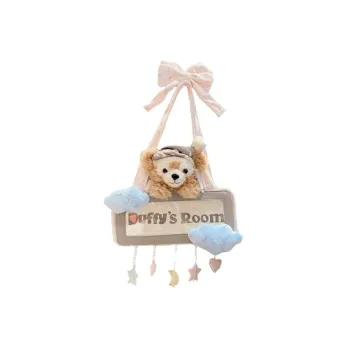 Disney Duffy Plush Charm DIY Doorplate IP Merch