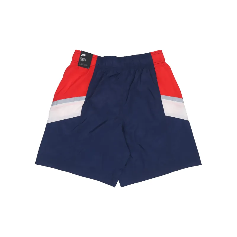 Nike Casual Shorts Men Dark Navy Blue/Pepper Red/White-1