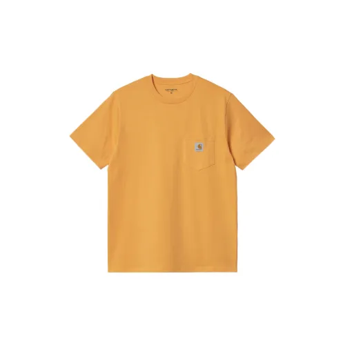 Carhartt WIP T-Shirts Men Light Orange