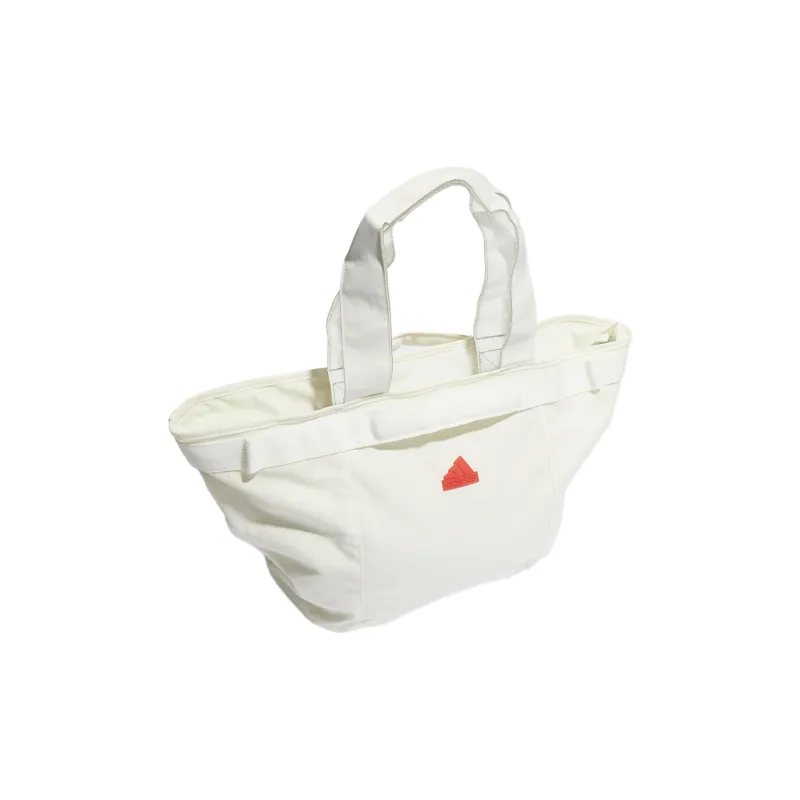 Adidas Polyamide Sports Bag, Tote Bag, Shopping Bag, Shoulder Bag, Handbag Regular Unisex White-1