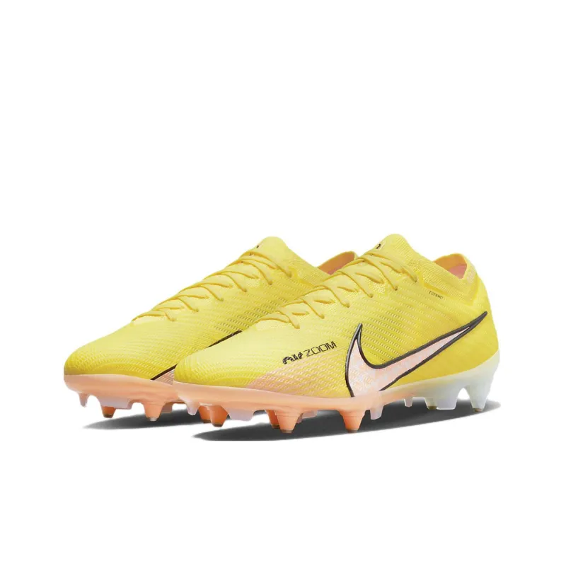 Nike Zoom Mercurial Vapor 15 Elite SG Pro Anti Clog Traction Yellow Strike Sunset Glow-2