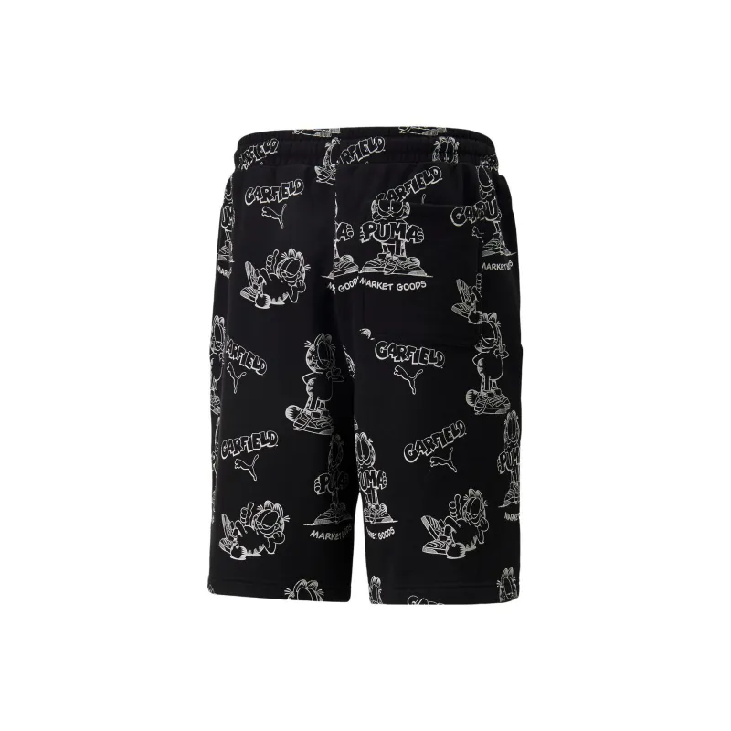 PUMA Casual Shorts Men Black-1