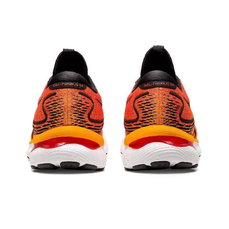 Asics Gel Nimbus 24 Cherry Tomato Black-4