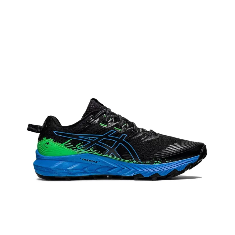 Asics Gel Trabuco 10 Black Blue Coast Green-1