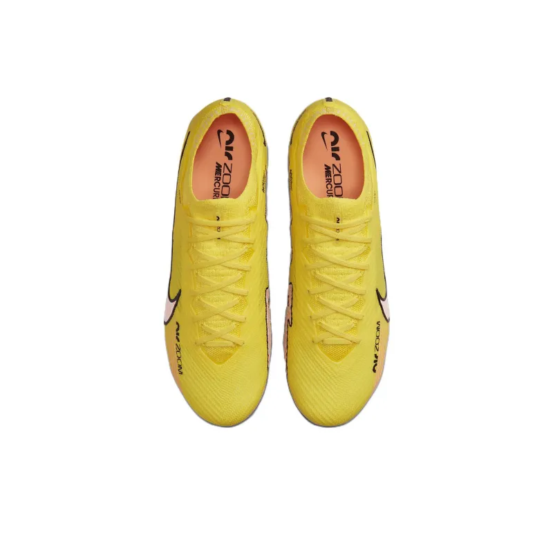 Nike Zoom Mercurial Vapor 15 Elite SG Pro Anti Clog Traction Yellow Strike Sunset Glow-3