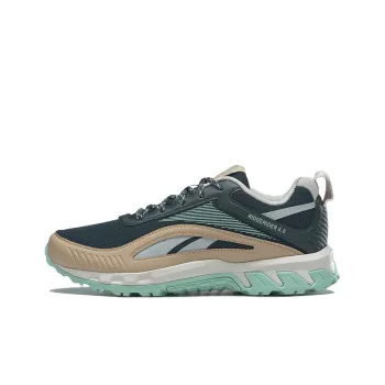 Reebok Ridgerider 6 Cushioned Slip-Resistant Low-Top Running Shoes Women's Green Brown