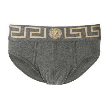 VERSACE Greca Detailed Pack Of Two Boxer Briefs