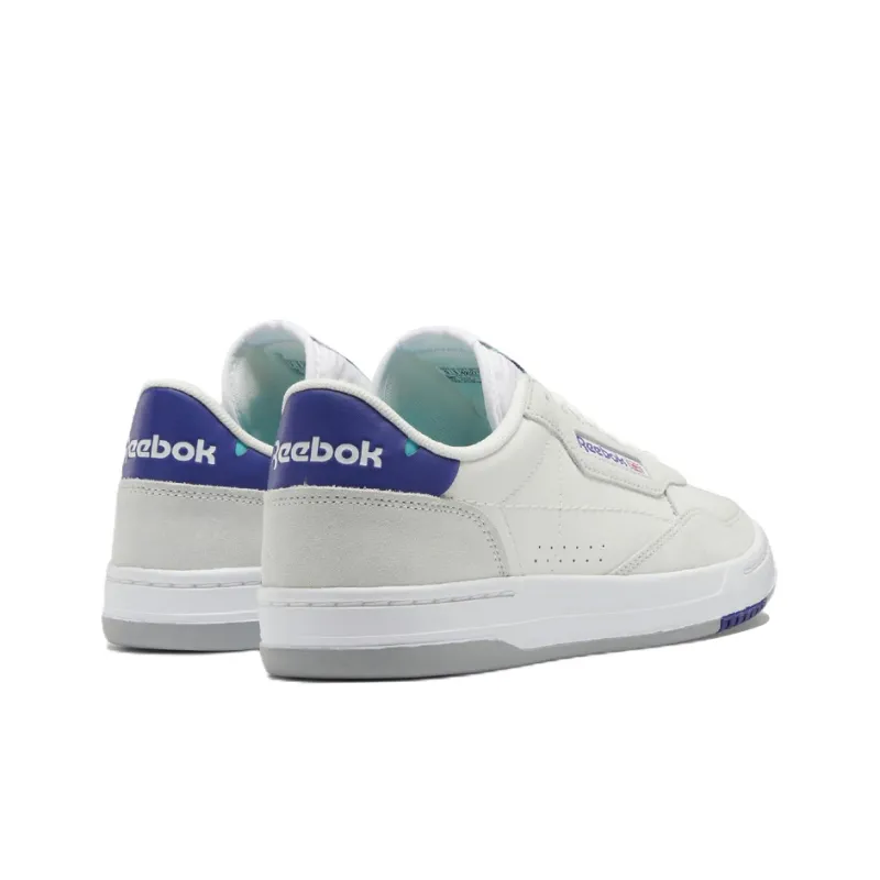 Reebok Court Peak Low-Top Skateboard Shoes Unisex Gray Blue-3